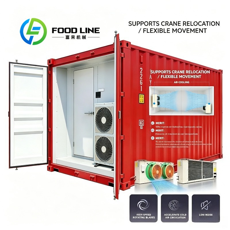Food Storage Zone - Flughafen-Catering 20-Fuß-Container-Kühlraum Standardgröße 20-Fuß-Container Passend zur