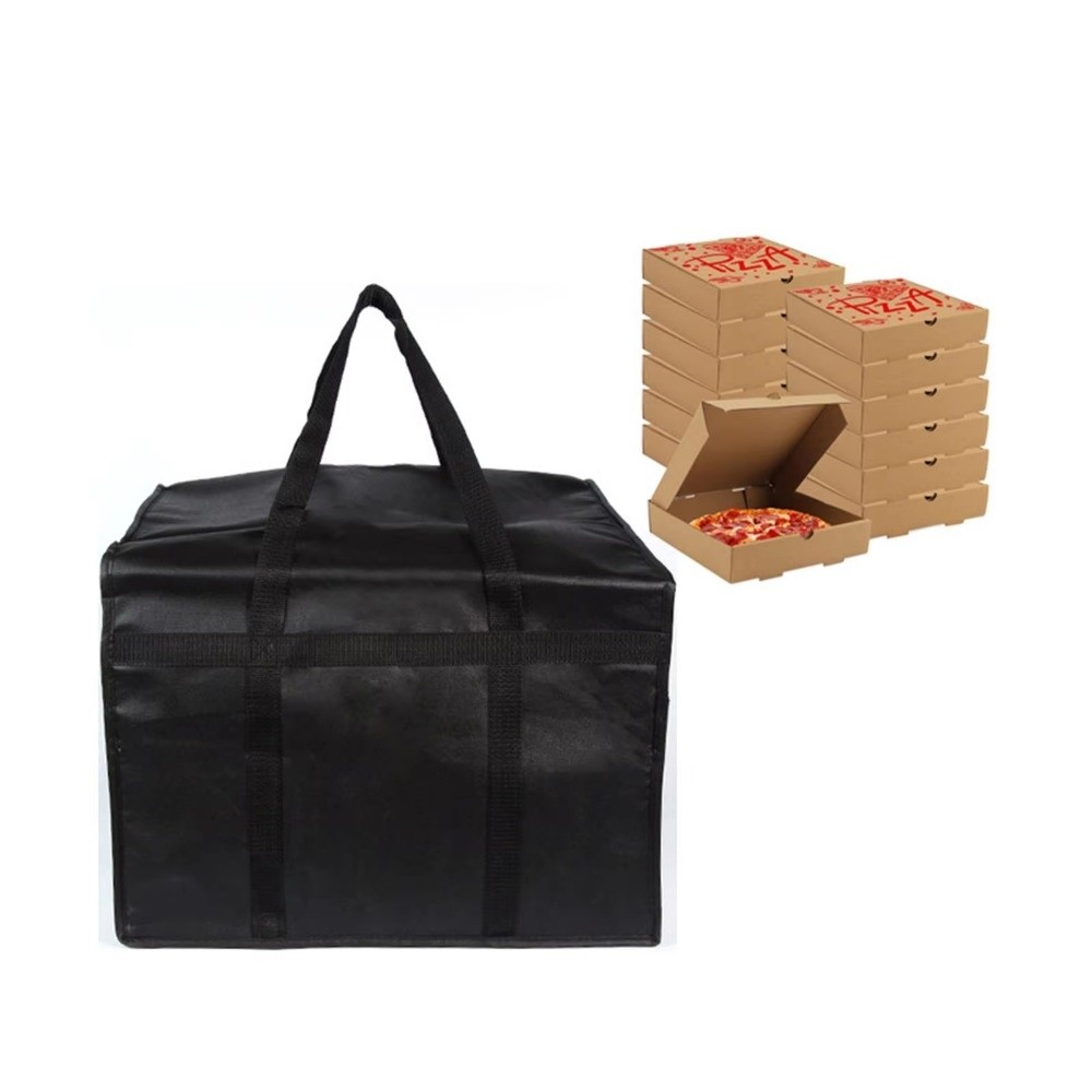 Food Storage Keep Hot - Wiederverwendbare Lebensmittel-Liefertasche, Leichte, Vollständig Isolierte Pizzatasche,