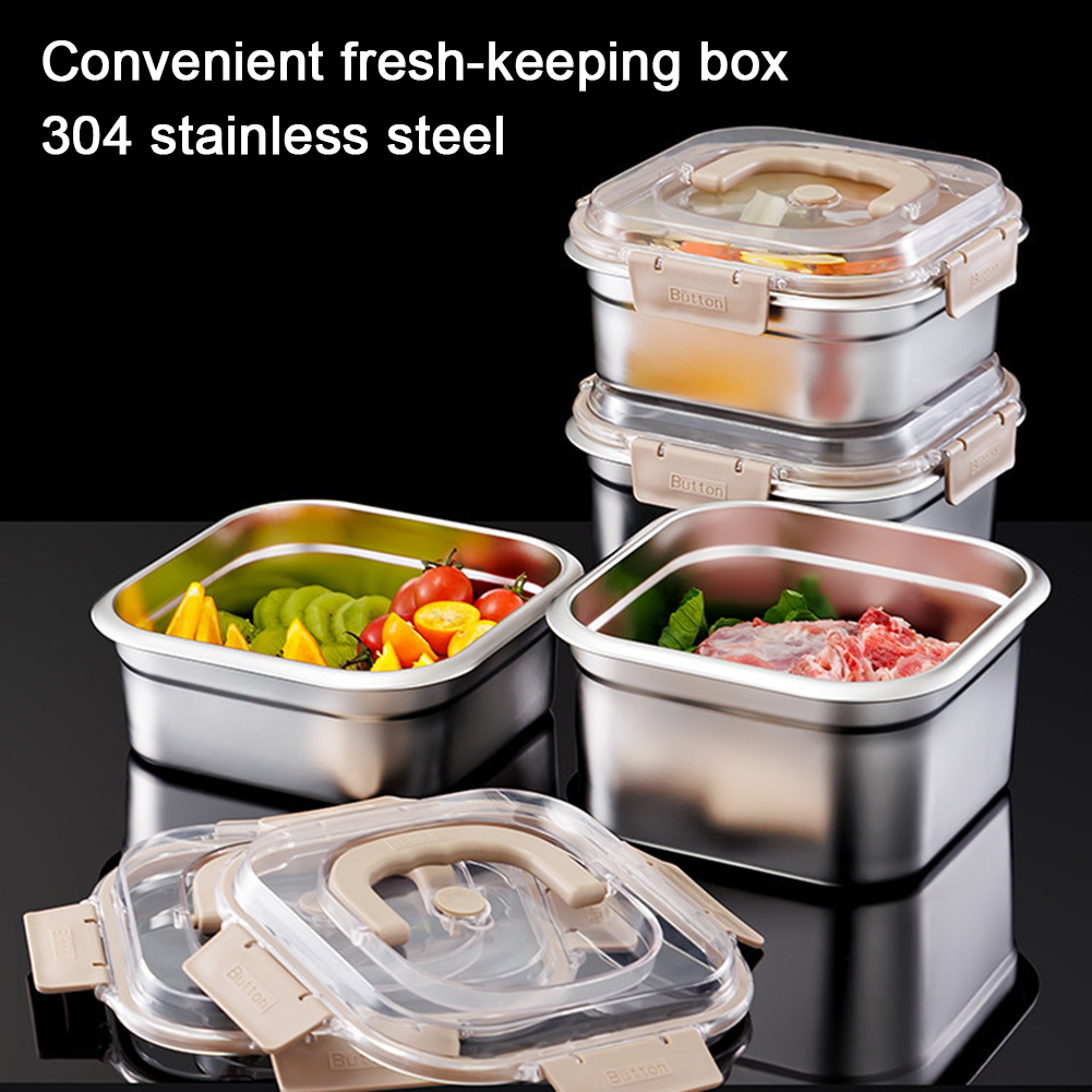 Food Storage Keep Hot - Heißer Küche Edelstahl Griff Frische-Halten Box