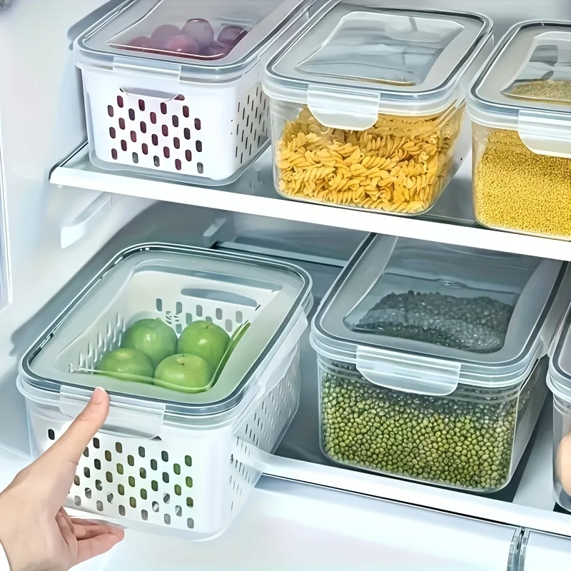 Food Storage Keep Hot - Heiß begehrtes Geschenk: 9-teiliges Kühlschrank-Aufbewahrungsbehälter-Set, luftdichte