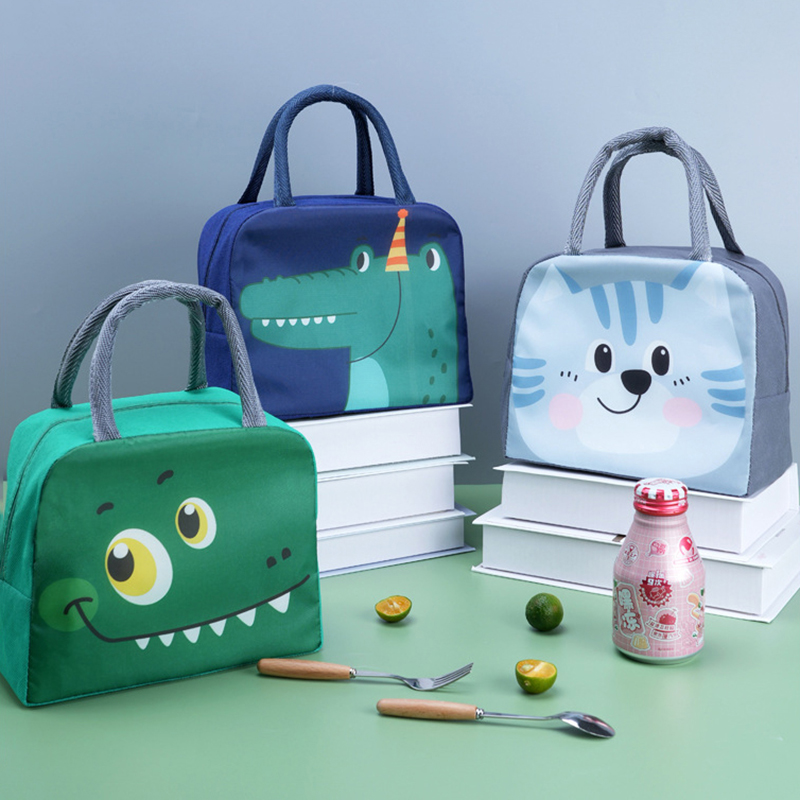 Food Storage Zipper Bags - Cartoon niedlichen frischen Kühler Lunch Bag