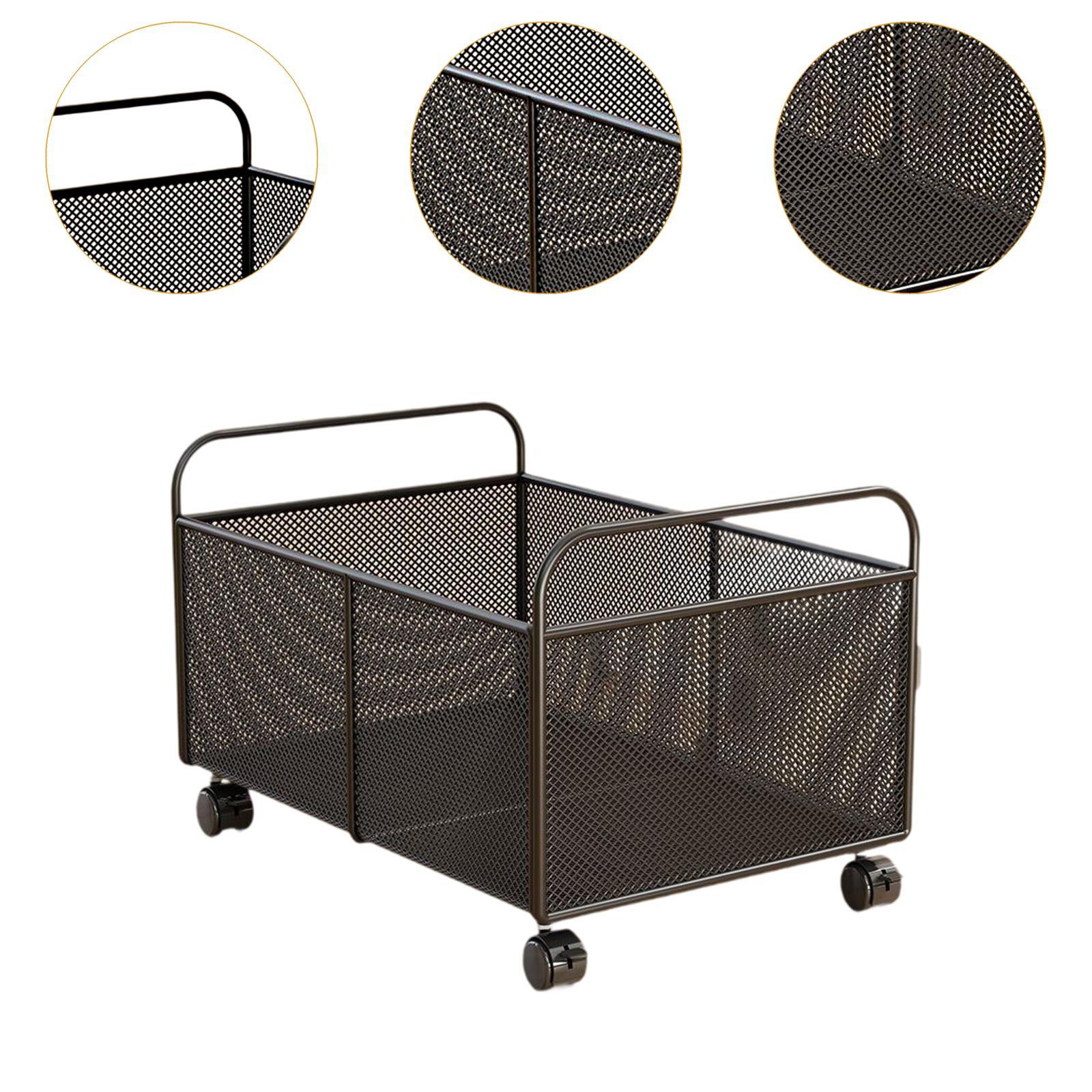 Rustikaler Eisen-Gitterkorb Or – Food Storage On Wheels Bewertung und Preis