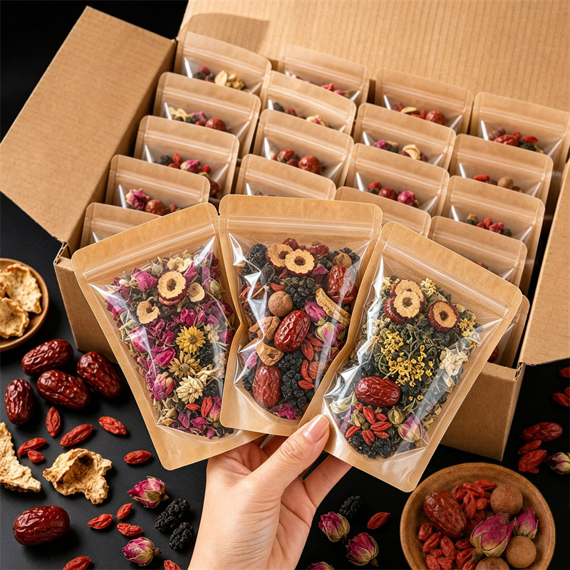 100 Stück transparente Kraftpa – Food Storage Zipper Bags Bewertung und Preis