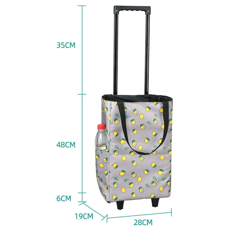 Faltbare Einkaufstasche Damen  – Food Storage On Wheels Bewertung und Preis