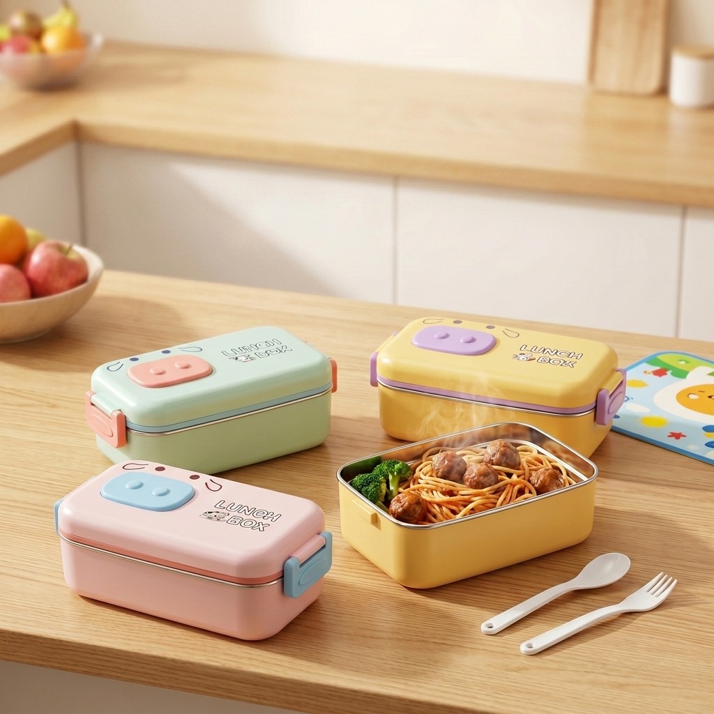 304 Edelstahl Bento-Box Auslau – Food Storage With Dividers Bewertung und Preis