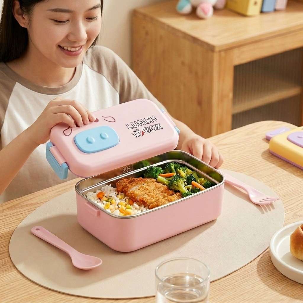 304 Edelstahl Bento-Box Auslau – Food Storage With Dividers Bewertung und Preis