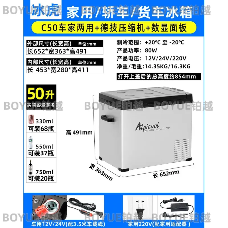 Tragbarer Autokühlschrank 12V  – Food Storage Zone Bewertung und Preis