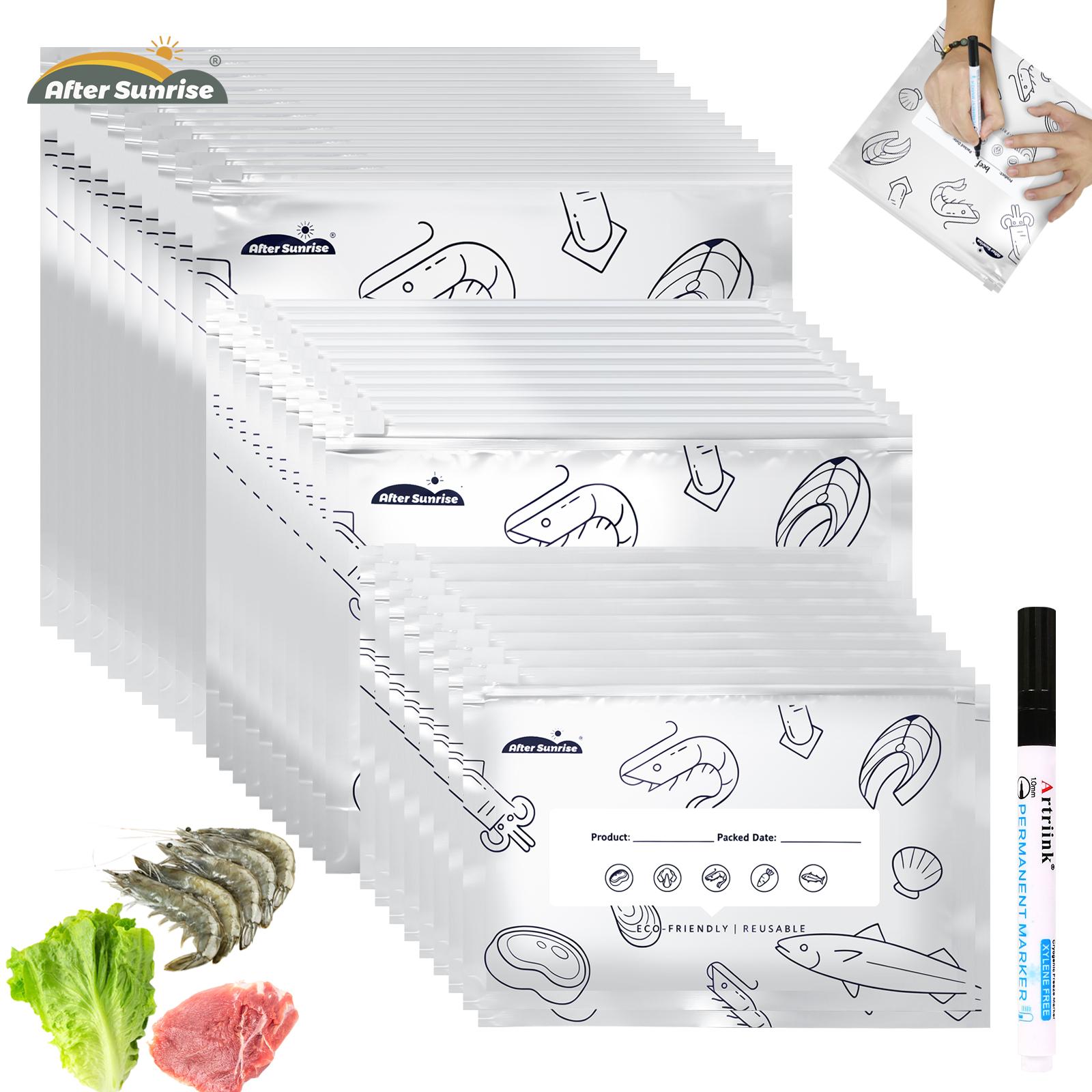 【Gekühlte Lebensmittel】Wiederv – Food Storage Zipper Bags Bewertung und Preis