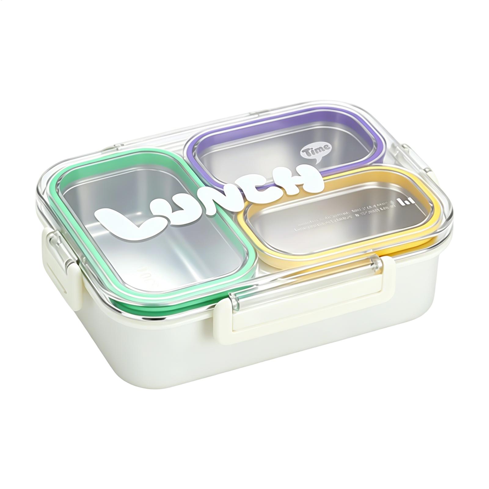 Edelstahl-Lunchbox, geteilt, a – Food Storage With Dividers Bewertung und Preis