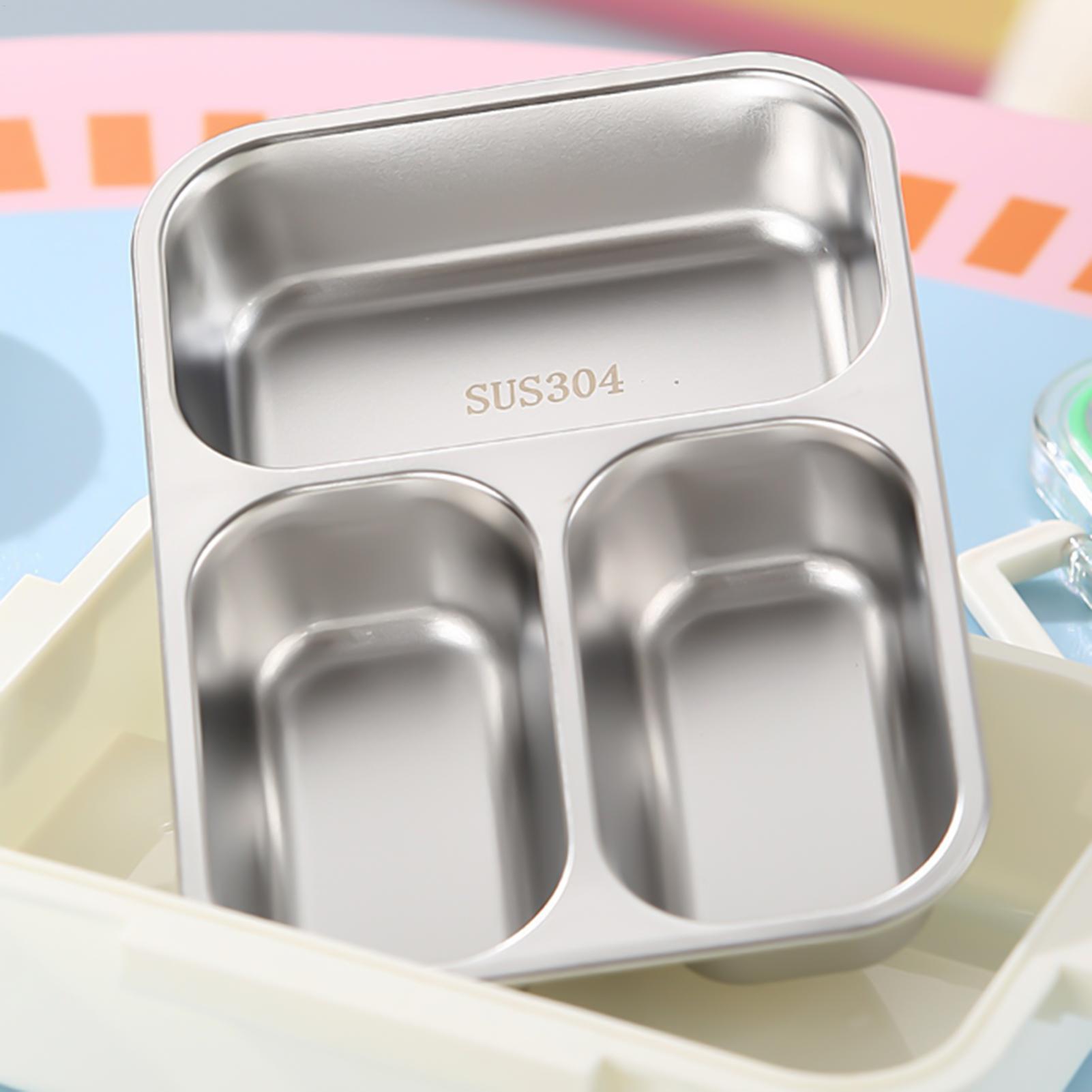 Edelstahl-Lunchbox, geteilt, a – Food Storage With Dividers Bewertung und Preis