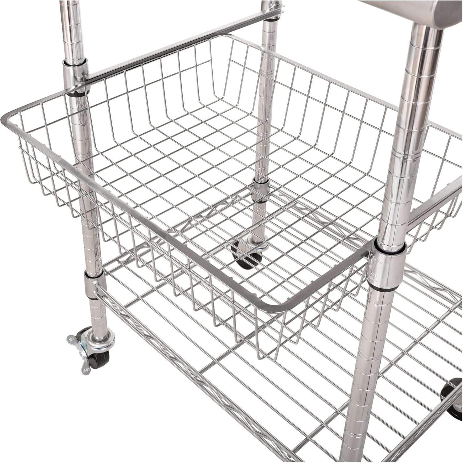 Edelstahl-Arbeitstischwagen fü – Food Storage On Wheels Bewertung und Preis