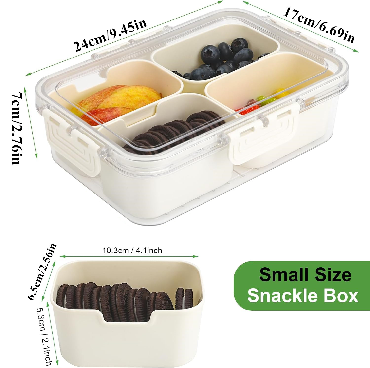 Tragbare Lebensmittel-Aufbewah – Food Storage Dividers Bewertung und Preis