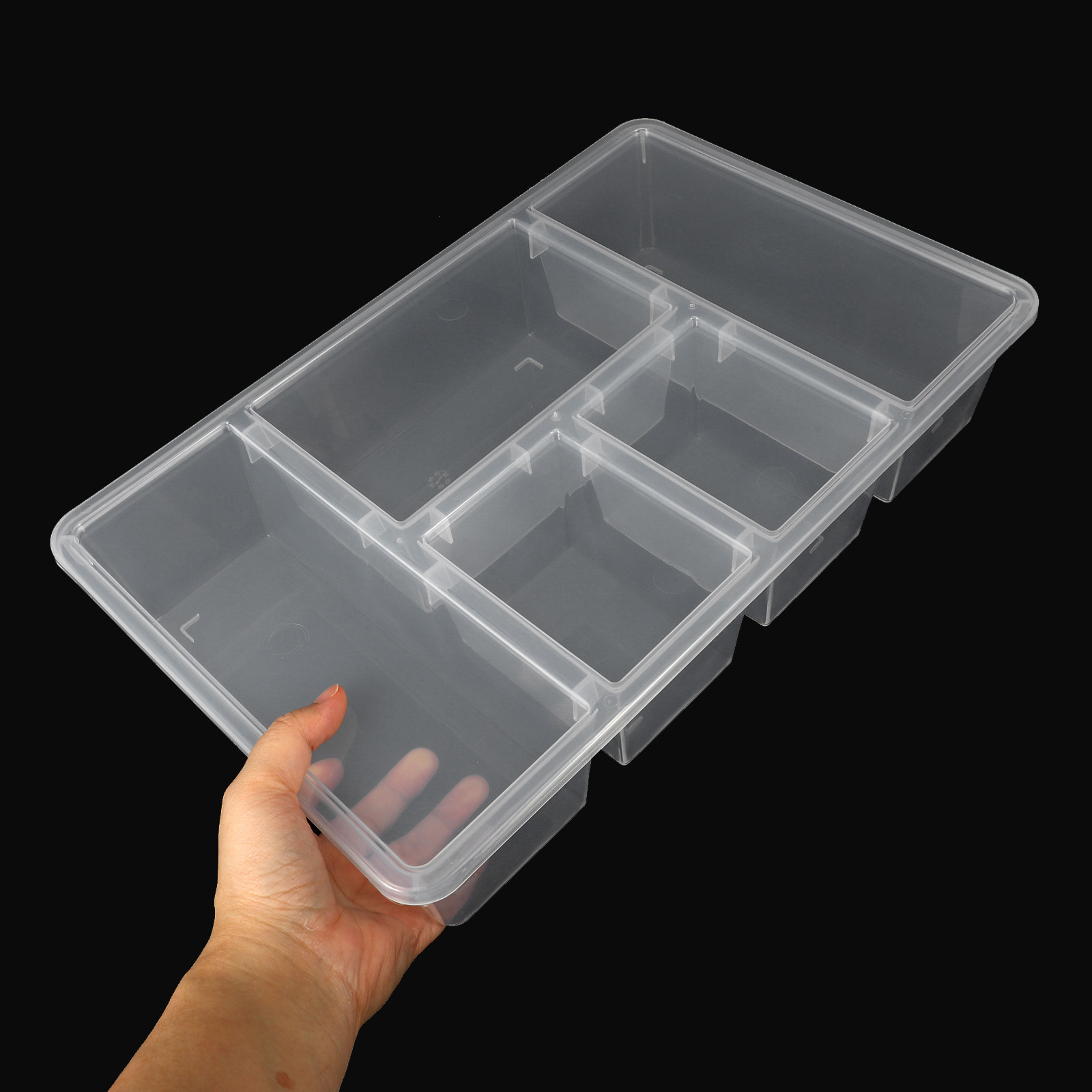 5-Fach-Gemüsebehälter aus PP-M – Food Storage With Dividers Bewertung und Preis