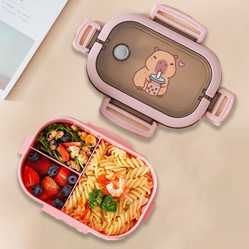 Capybara Bento Lunchbox Anime  – Food Storage And Organizer Bewertung und Preis