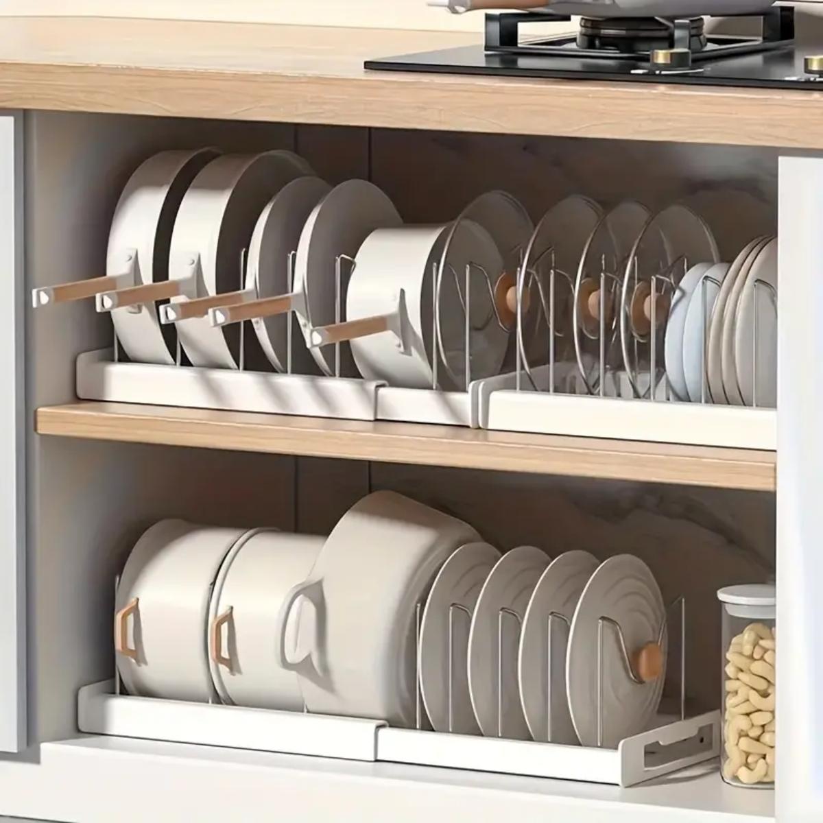 Erweiterbarer Küchen-Topf- und – Food Storage Kitchen Cabinet Bewertung und Preis