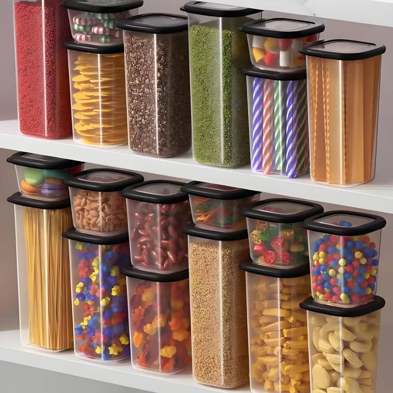 6-teiliges Luftdichtes Lebensm – Food Storage Pantry Bewertung und Preis