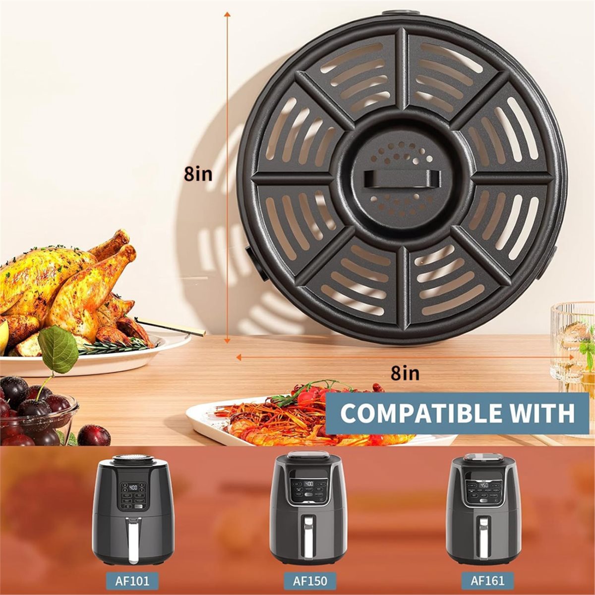 AS62 Ersatz-Luftfritteusen-Ein – Ninja Air Fryer Af101 Bewertung und Preis