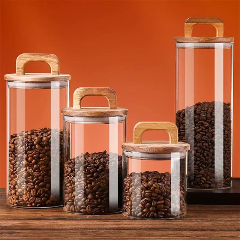 Klarglasbehälter mit Bambusdec – Food Storage Glass Containers Bewertung und Preis