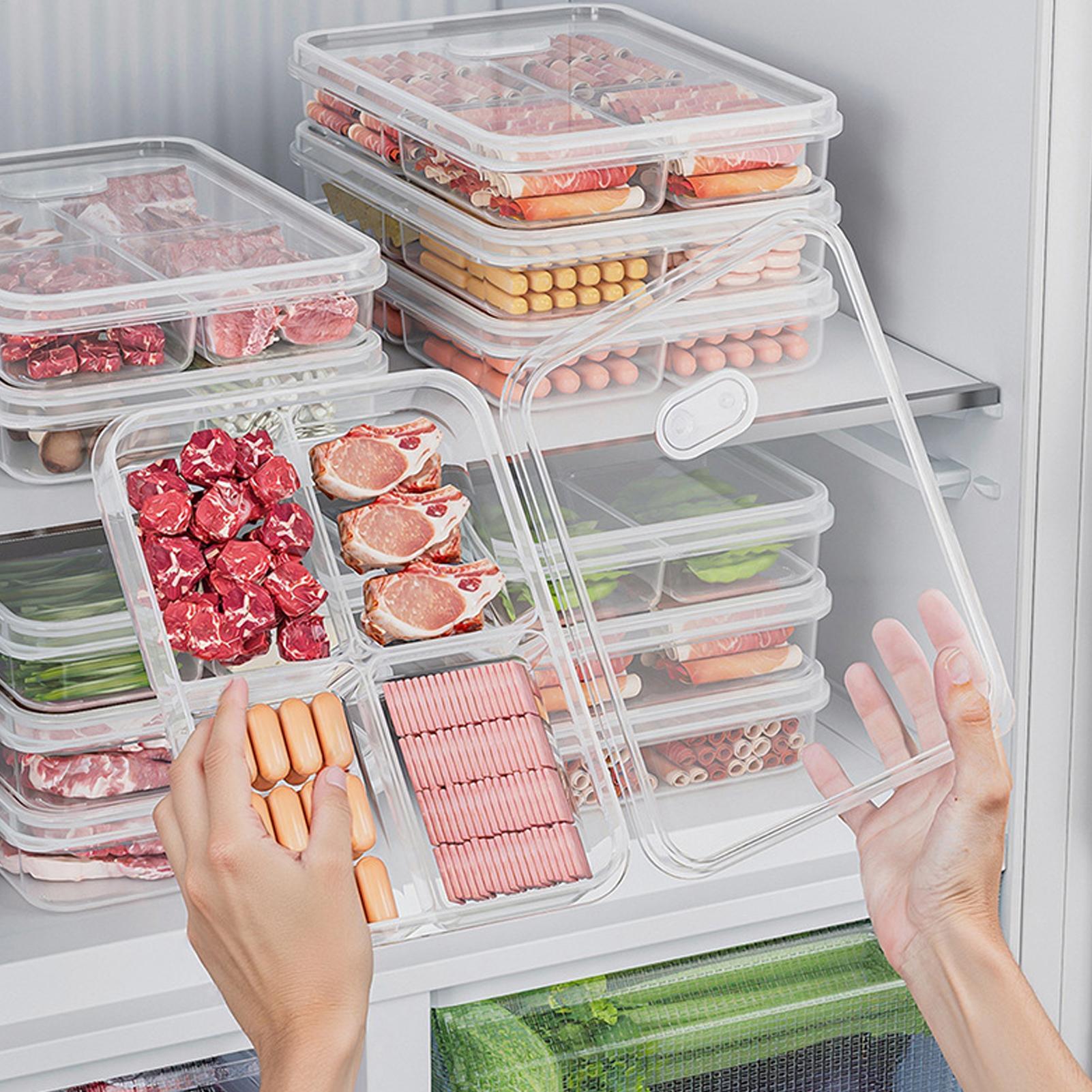 1 Stück Kühlschrank-Aufbewahru – Food Storage With Dividers Bewertung und Preis