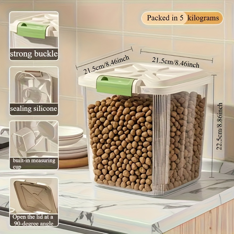 Großvolumiger Tierfutter-Aufbe – Food Storage On Wheels Bewertung und Preis