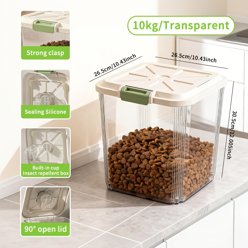 Großvolumiger Tierfutter-Aufbe – Food Storage On Wheels Bewertung und Preis