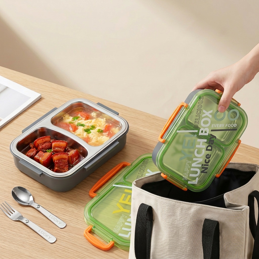Mikrowellengeeignete 304 Edels – Food Storage With Dividers Bewertung und Preis