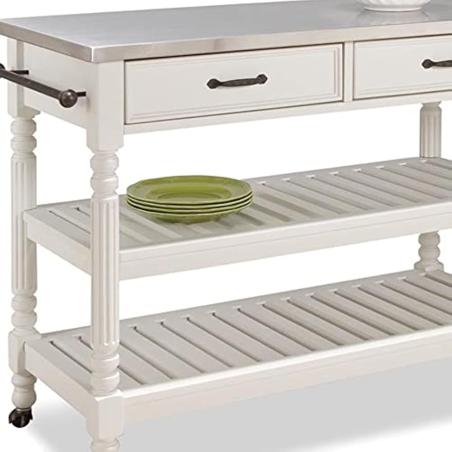 Mobiler Küchenwagen auf Rädern – Food Storage Kitchen Cabinet Bewertung und Preis