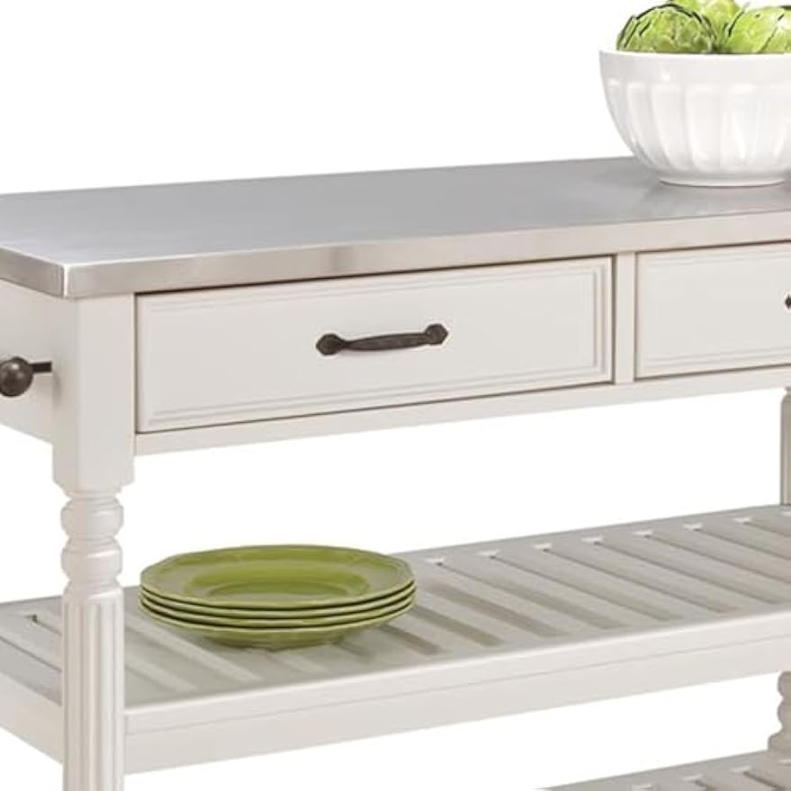 Mobiler Küchenwagen auf Rädern – Food Storage Kitchen Cabinet Bewertung und Preis