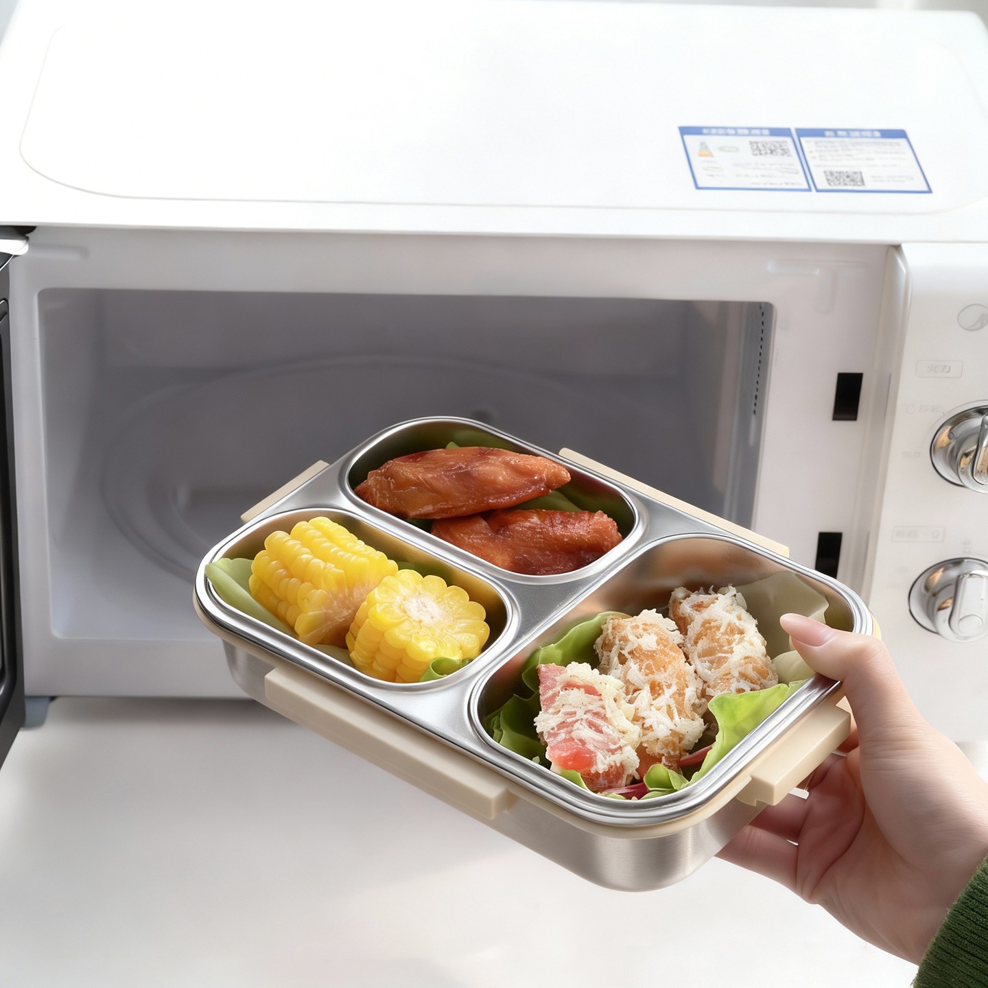 Große Cartoon-Lunchbox für Kin – Food Storage Dividers Bewertung und Preis